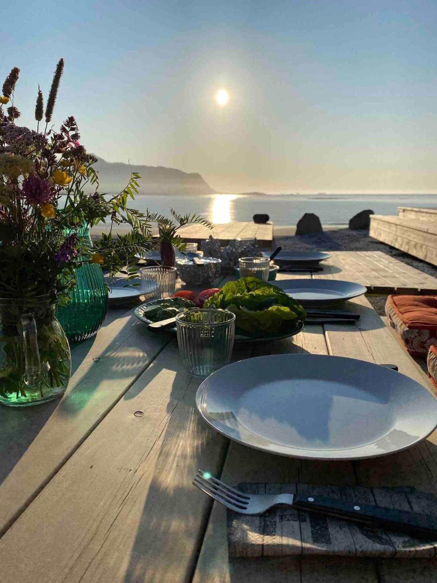 Exclusive Beach House Ramberg - Your Private Oasis Экстерьер фото